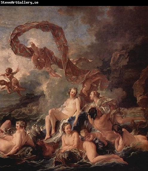 Francois Boucher The Triumph of Venus, also known as The Birth of Venus